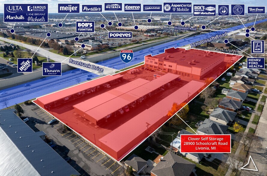 More Photos Of 28900 Schoolcraft Rd, Livonia Self Storage For Sale