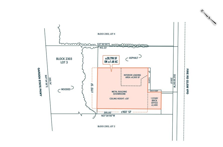 More Photos Of 3157 Fire Rd, Egg Harbor Township Freestanding For Sale