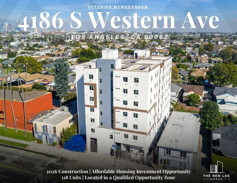 Primary Photo Of 4186 S Western Ave, Los Angeles Apartments For Sale