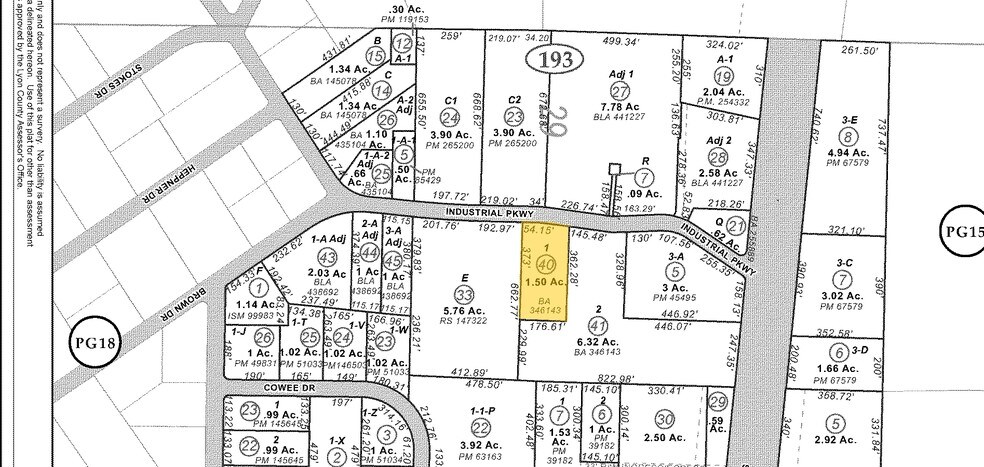 More Photos Of 15 Industrial Pky, Mound House Warehouse For Sale