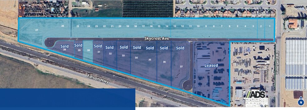 More Photos Of Edison Hwy, Bakersfield Land For Sale