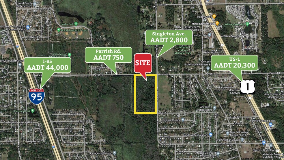 More Photos Of Parrish Rd & N Singleton Ave, Titusville Land For Sale