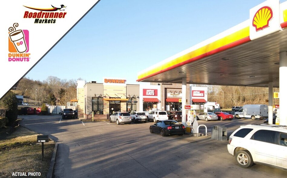 Primary Photo Of 120 W Stone Dr, Kingsport Service Station For Sale