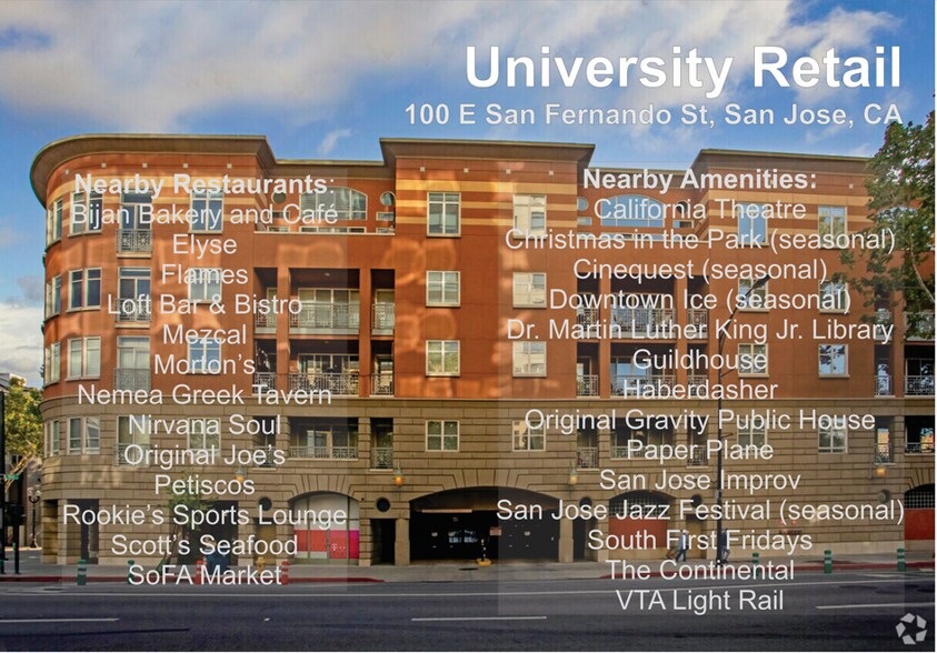 More Photos Of 100-140 E San Fernando St, San Jose Multifamily For Sale