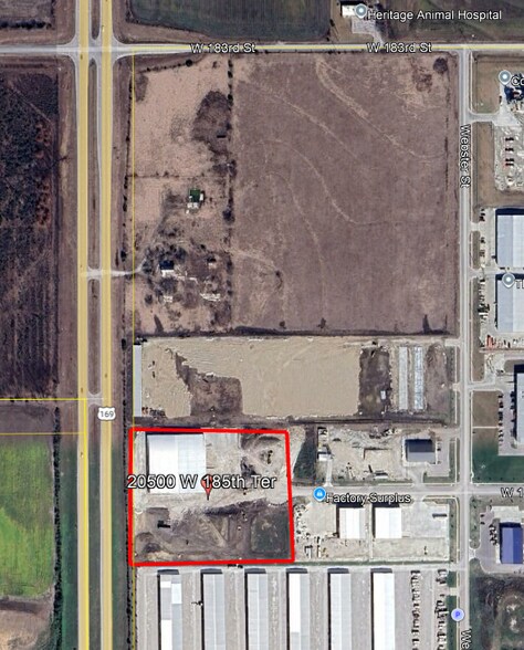 More Photos Of 20500 W 185th Ter, Spring Hill Warehouse For Lease