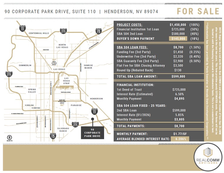 More Photos Of 90 Corporate Park Dr, Henderson Warehouse For Sale