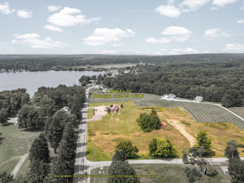 More Photos Of 12318 State Highway 18, Conneaut Lake Freestanding For Lease