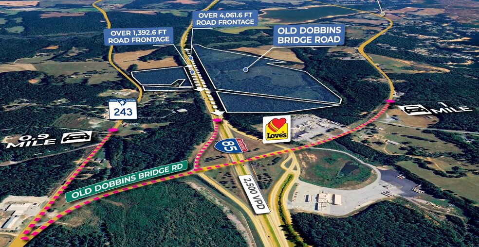 Primary Photo Of 000 Old Dobbins Bridge, Fair Play Land For Sale