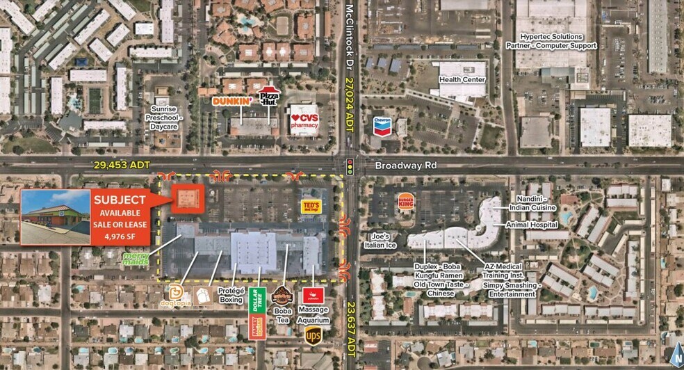 More Photos Of 1705 E Broadway Rd, Tempe Restaurant For Sale