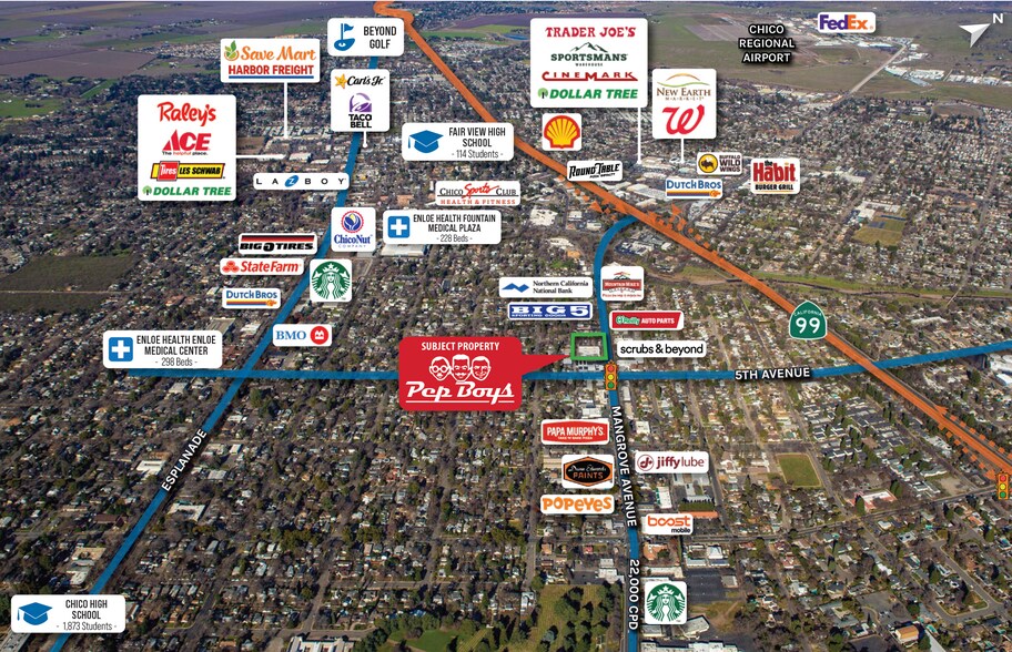 More Photos Of 1555 Mangrove Ave, Chico Freestanding For Sale