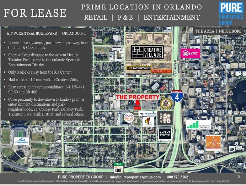 More Photos Of 617 W Central Blvd, Orlando Warehouse For Lease