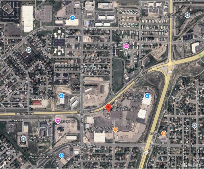 More Photos Of 3609 E Lincolnway, Cheyenne Restaurant For Sale