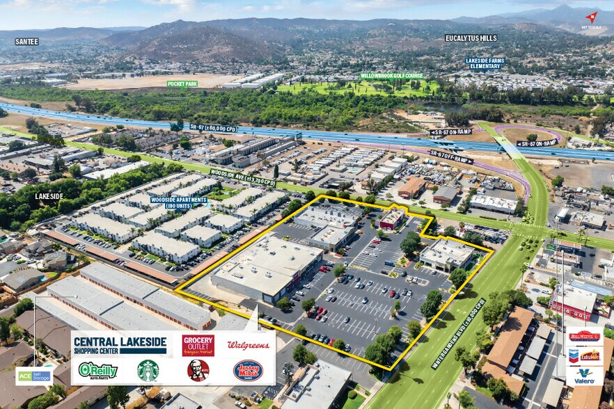 More Photos Of 9720-9760 Winter Gardens Blvd, Lakeside Freestanding For Sale