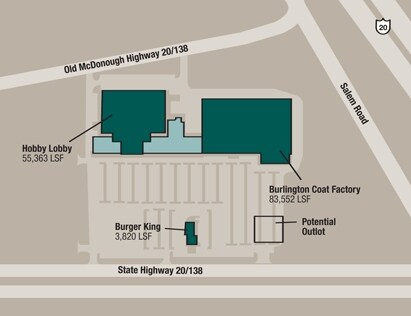 More Photos Of 1485-1527 Highway 138, Conyers Unknown For Lease