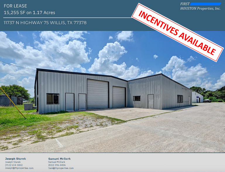 Primary Photo Of 11737 N Highway 75, Willis Warehouse For Lease