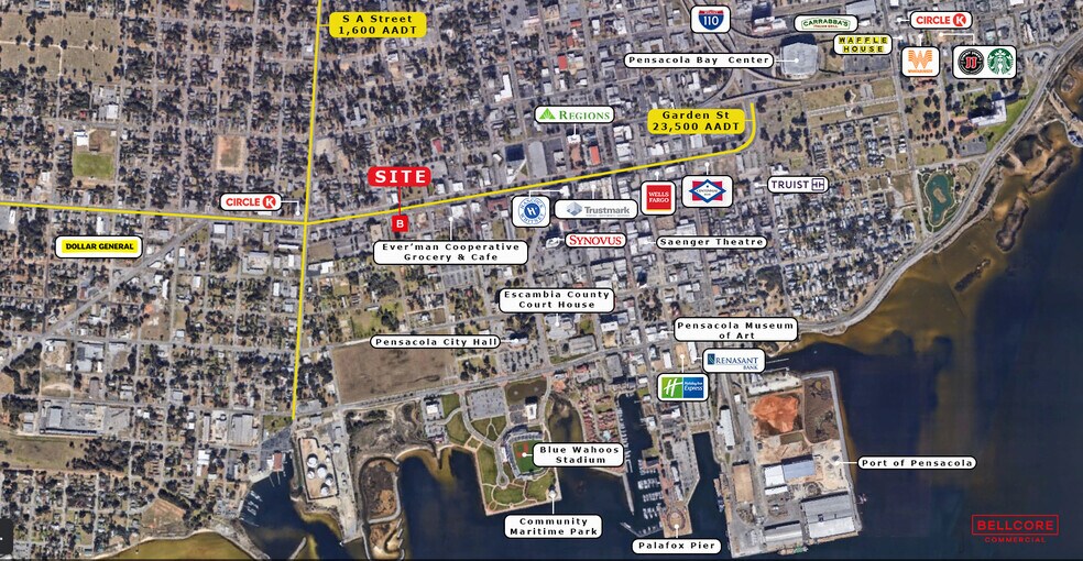 More Photos Of 427 Garden St, Pensacola General Retail For Lease