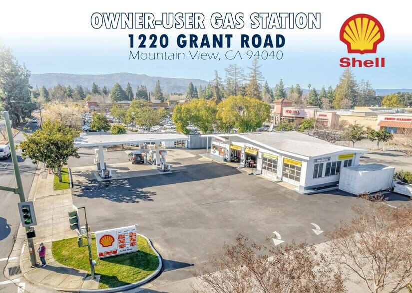 Primary Photo Of 1220 Grant Rd, Mountain View Service Station For Sale
