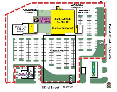More Photos Of 4044-4100 183rd St, Country Club Hills Storefront For Lease