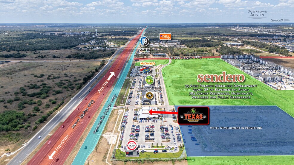 More Photos Of 829 W State Highway 71, Bastrop Restaurant For Sale