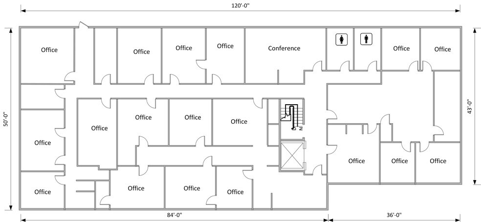 More Photos Of 1341 Market Ave N, Canton Office For Sale
