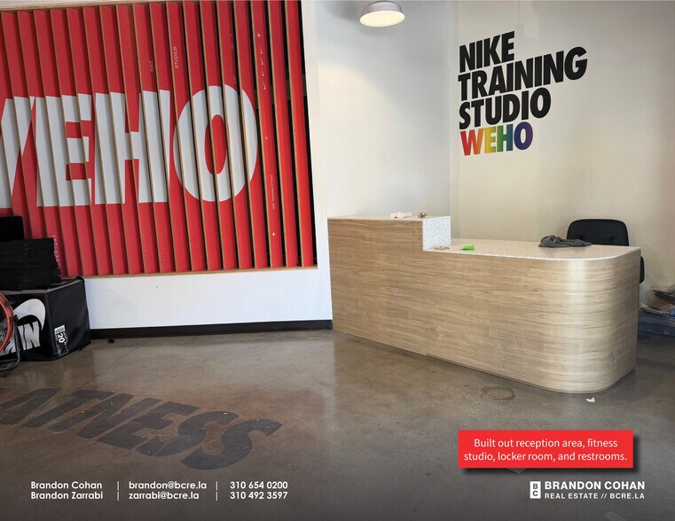 More Photos Of 8714 Santa Monica Blvd, West Hollywood Storefront Retail Office For Lease