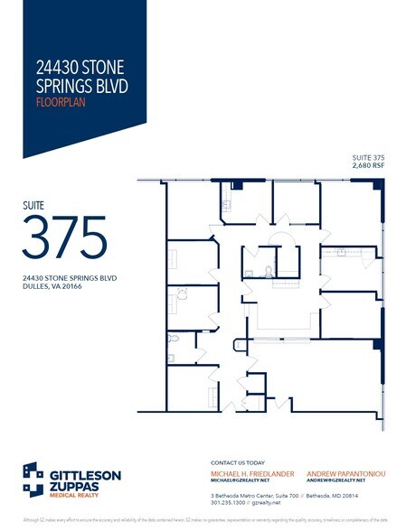 More Photos Of 24430 Stone Springs Blvd, Dulles Town Center Medical For Sale