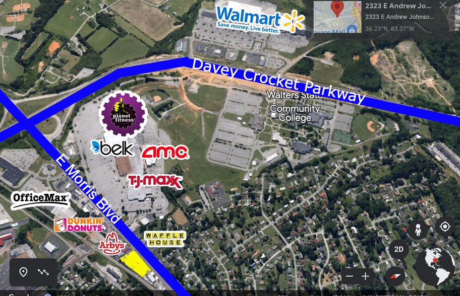 More Photos Of 2219 E Morris Blvd, Morristown Land For Sale