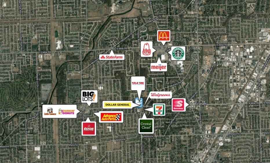 More Photos Of 15150 E 14 Mile Rd, Warren Freestanding For Sale