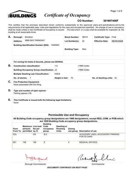 More Photos Of 8686 Bay Pky, Brooklyn Office Residential For Sale