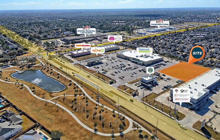 More Photos Of Falcon Landing Boulevard & Westheimer Pkwy, Katy Land For Sale