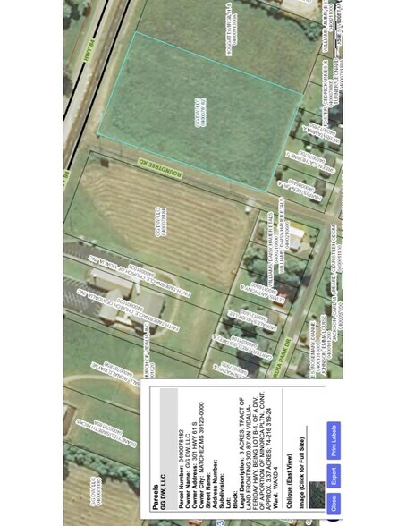 Primary Photo Of Highway 84 @ Roundtree Road, Vidalia Land For Sale