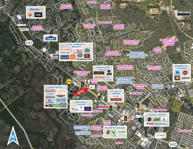 More Photos Of 8710 Dorchester Rd, North Charleston Land For Lease