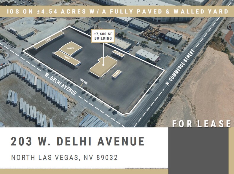 Primary Photo Of 203 W Delhi, North Las Vegas Warehouse For Lease