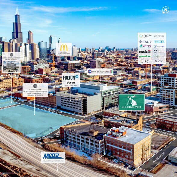 More Photos Of 345 N Loomis St, Chicago Loft Creative Space For Sale