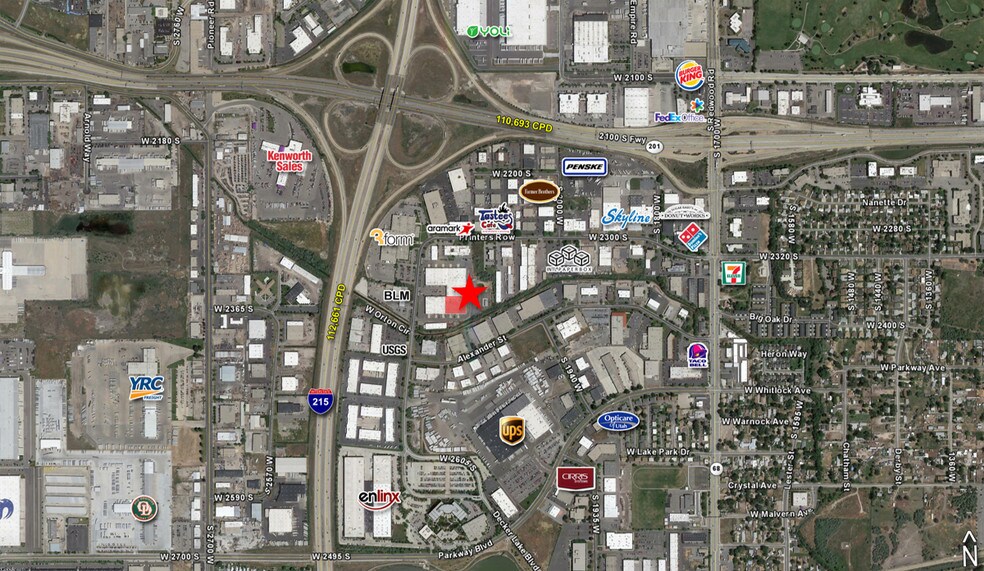 More Photos Of 2319-2351 S Decker Lake Blvd, Salt Lake City Warehouse For Lease