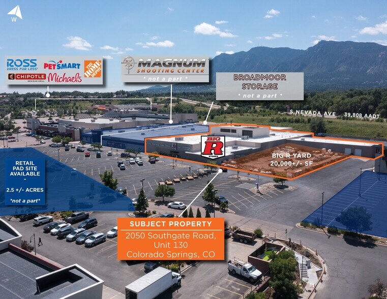 More Photos Of 2050 Southgate Rd, Colorado Springs Storefront For Sale