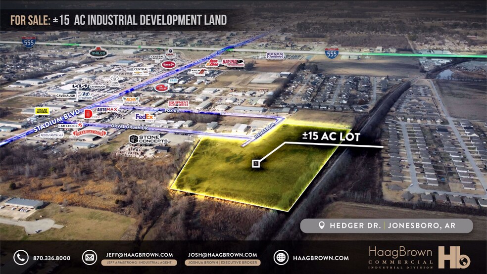 More Photos Of 3112 Orval Orlan Dr, Jonesboro Land For Sale