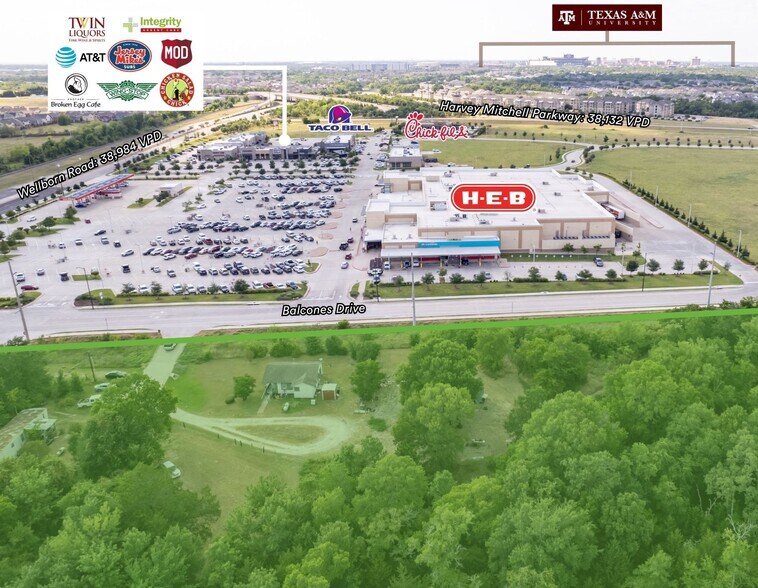 More Photos Of 210 Balcones Dr, College Station Land For Sale