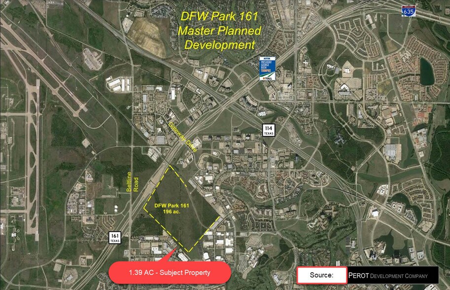 More Photos Of 2901 N Skyway Cir, Irving Land For Sale