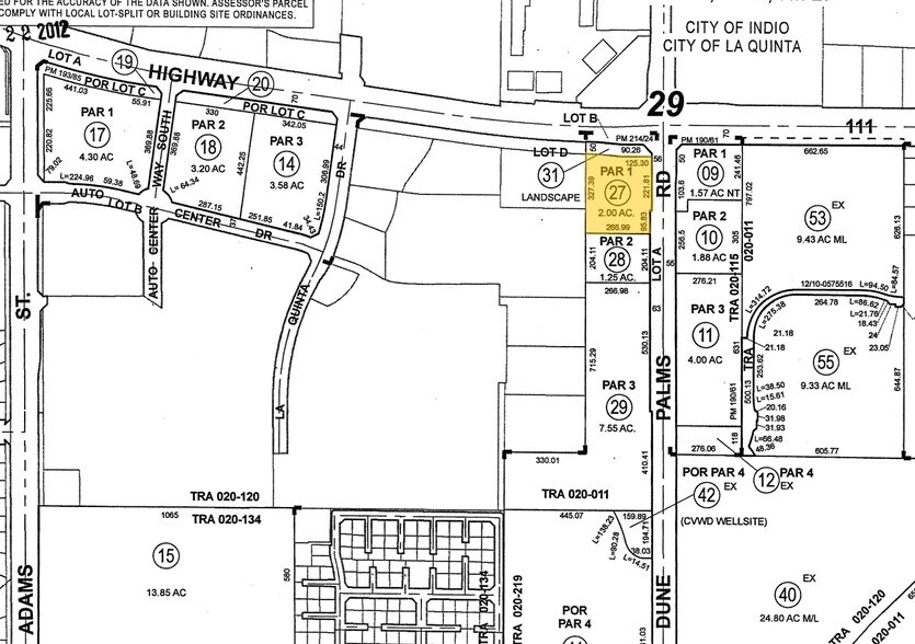 More Photos Of 79485 Highway 111, La Quinta General Retail For Lease