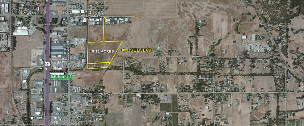 More Photos Of 450 E Todd Rd, Santa Rosa Land For Sale