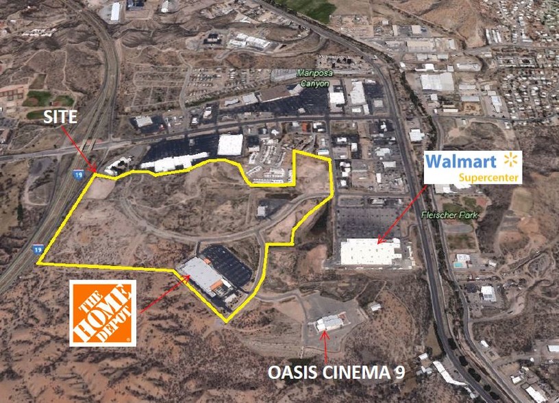 Primary Photo Of East Of The SEC Of I-19 And Mariposa Rd @ Oasis at Nogales Town Center, Nogales Land For Sale