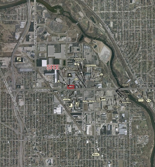 More Photos Of 100-204 E Capitol Dr, Milwaukee General Retail For Lease