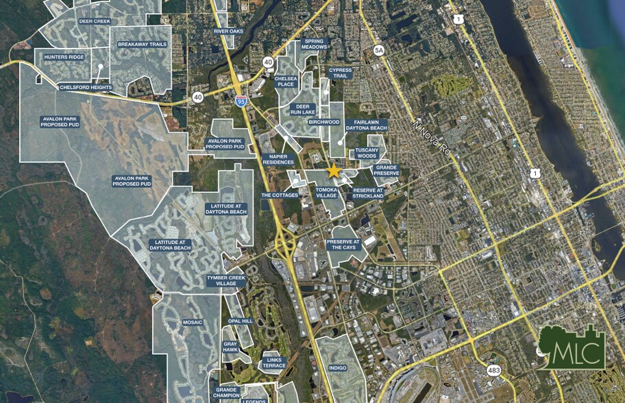 More Photos Of SEC Clyde Morris Blvd & Strickland Range Rd, Daytona Beach Land For Sale