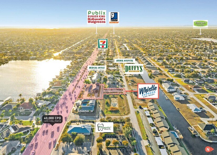 More Photos Of 601 Cape Coral Pky W, Cape Coral Carwash For Sale