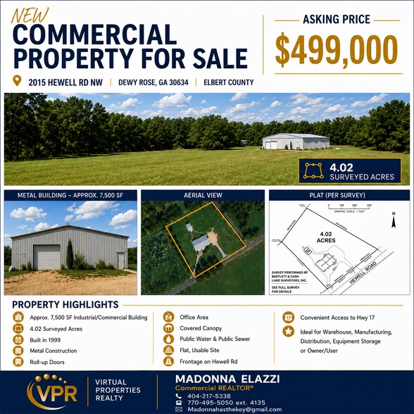 More Photos Of 2015 Hewell Rd NW, Dewy Rose Industrial For Sale