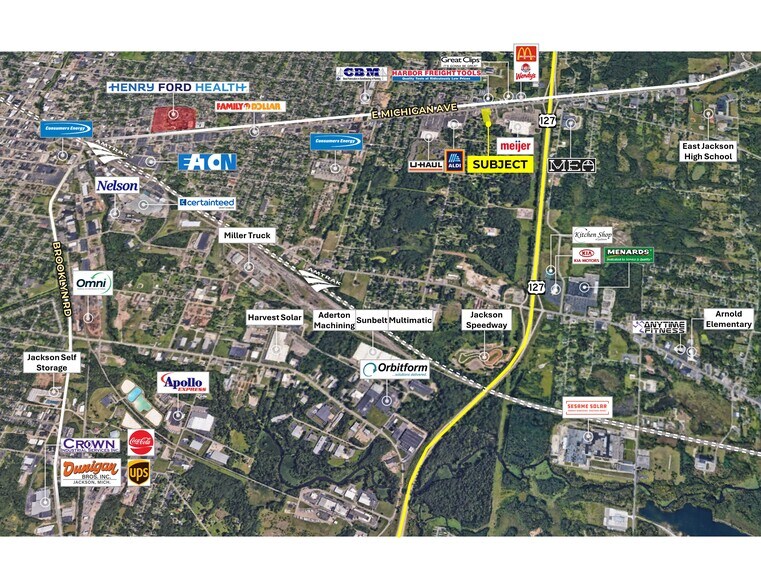 More Photos Of 3133 E Michigan Ave, Jackson Freestanding For Sale