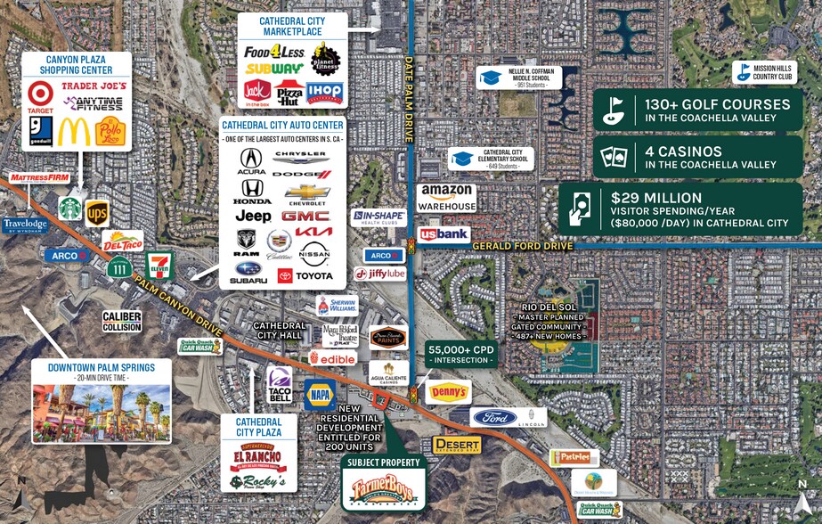 More Photos Of 68895 Palm Canyon dr, Cathedral City General Retail For Sale