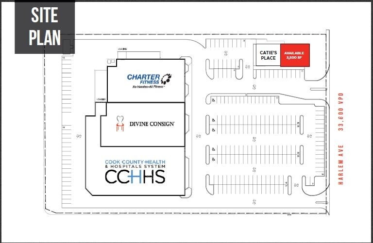 More Photos Of 1770-1800 S Harlem Ave, North Riverside Storefront For Lease