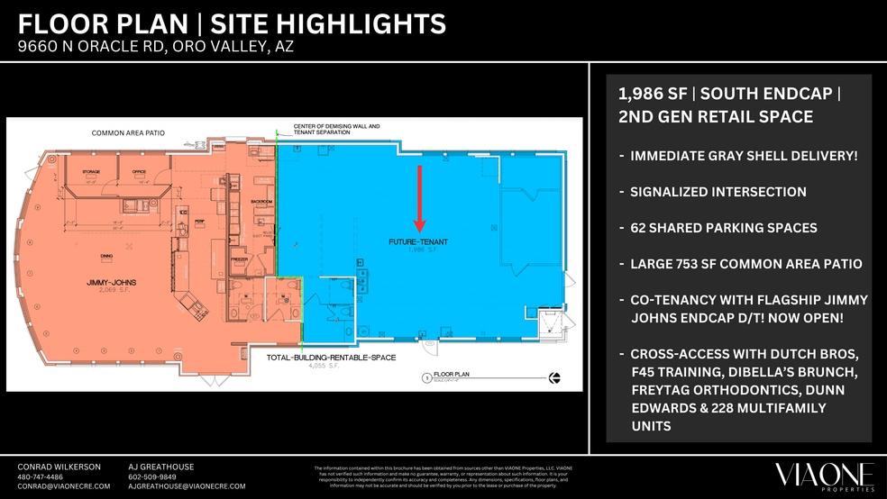 More Photos Of 9660 N Oracle Rd, Oro Valley Fast Food For Lease